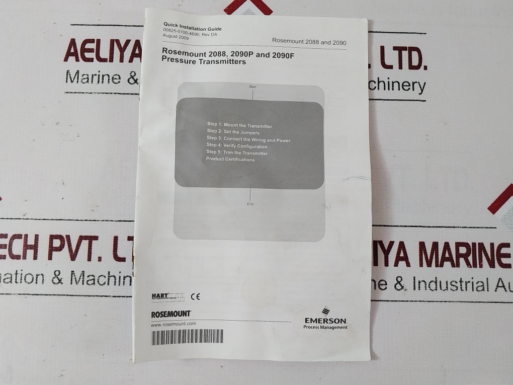 Rosemount 2088 Smart Pressure Transmitter 0-10 Bar - Image 24