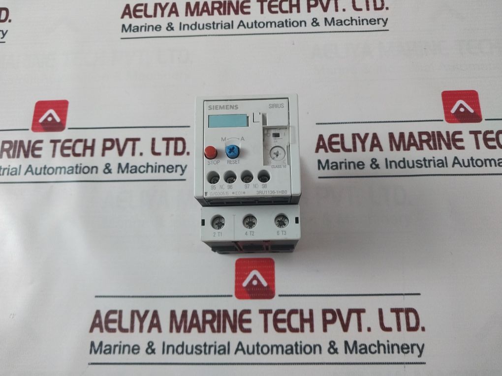 Siemens Sirius 3ru1136-1hb0 Overload Relay
