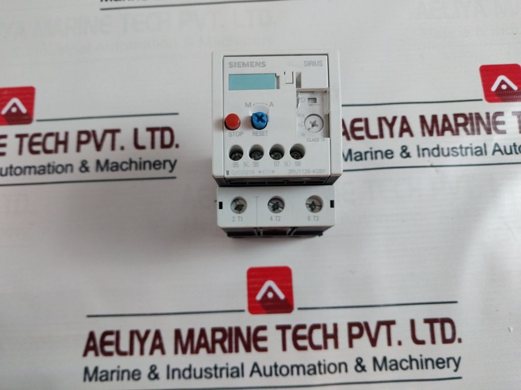 Siemens Sirius 3ru1136-4gb0 Thermal Overload Relay