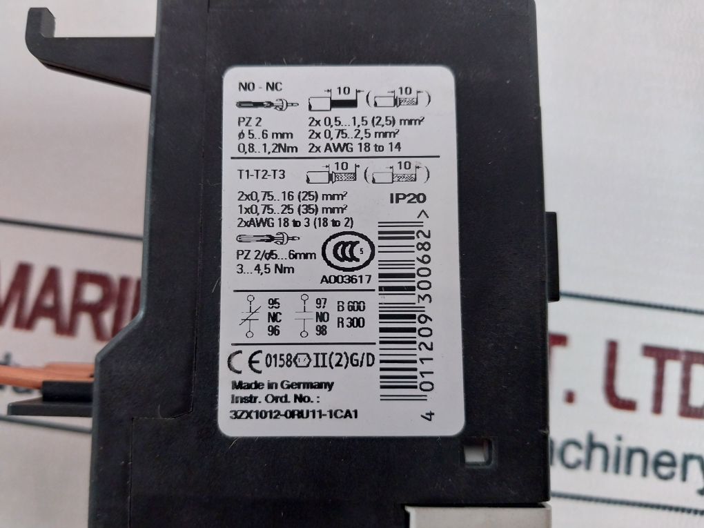 Siemens Sirius 3ru1136-4gb0 Thermal Overload Relay - Image 11