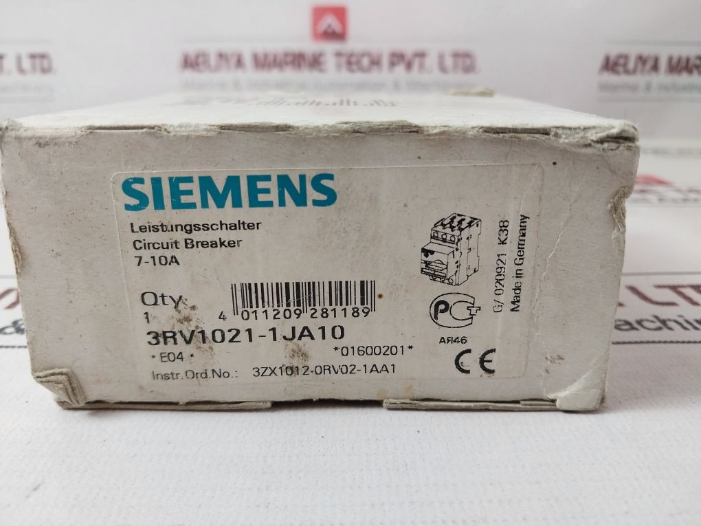 Siemens Sirius 3rv1021-1ja10 Circuit Breaker - Image 15