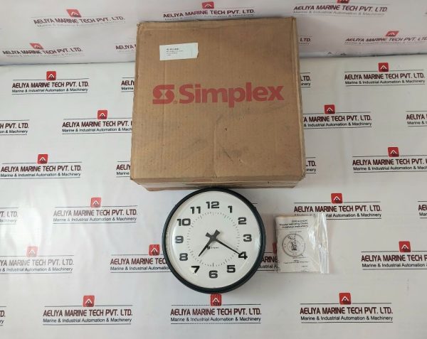 Simplex 6310 8013 Wall Clock