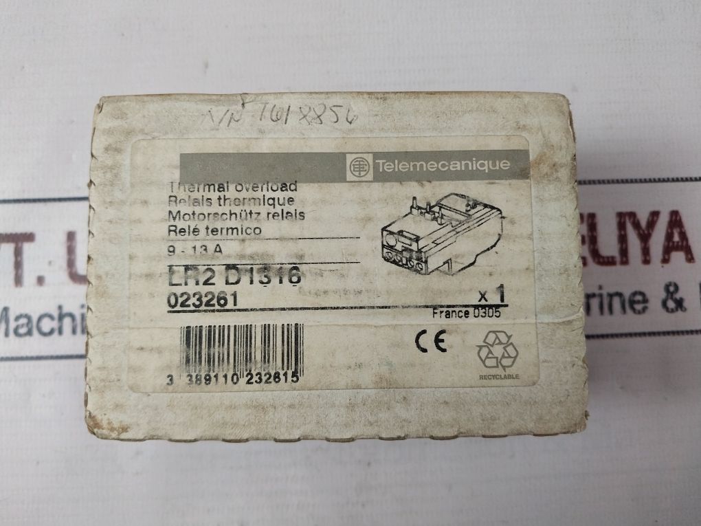 Telemecanique Lr2 D1316 Thermal Overload Relay - Image 12