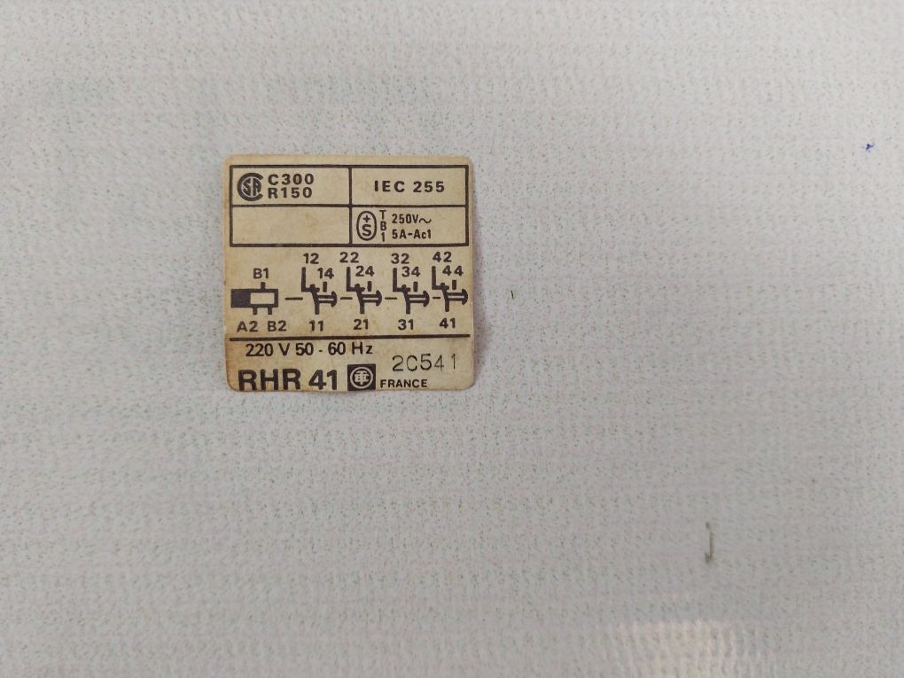 Telemecanique Rhr 41 Off-delay Timing Relay - Image 11