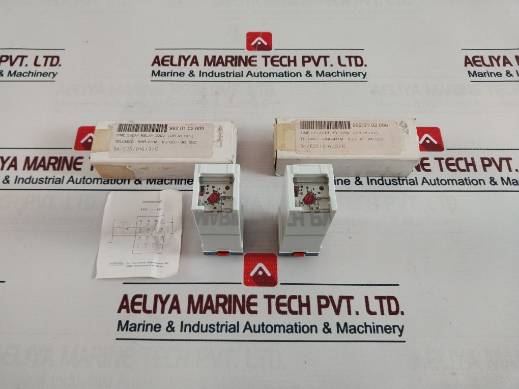 Telemecanique Rhr-411m Time Delay Relay 220v
