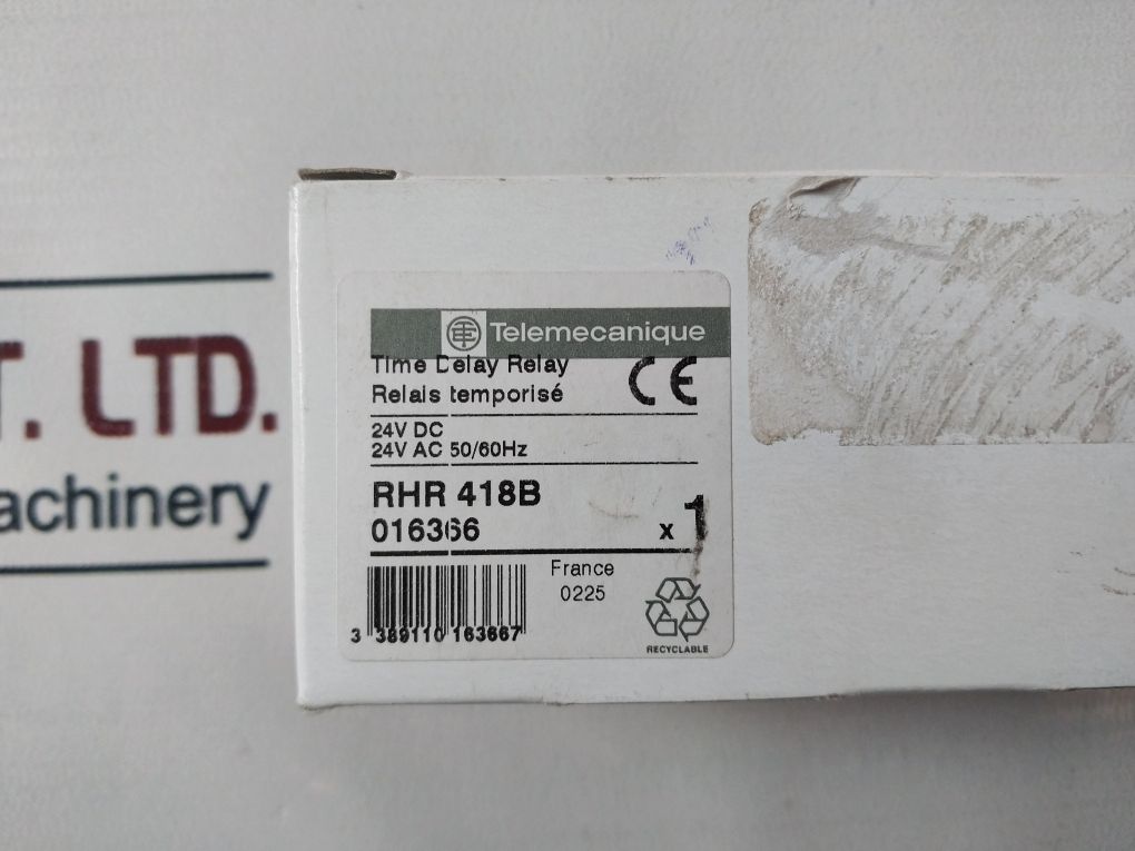 Telemecanique Rhr 418b Time Delay Relay 24v - Image 13