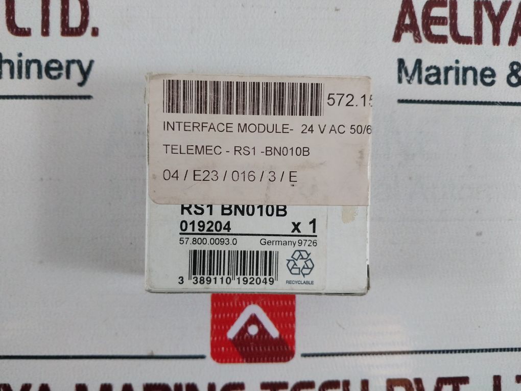 Telemecanique Rs1bn010b Interface Module Aeliya Marine