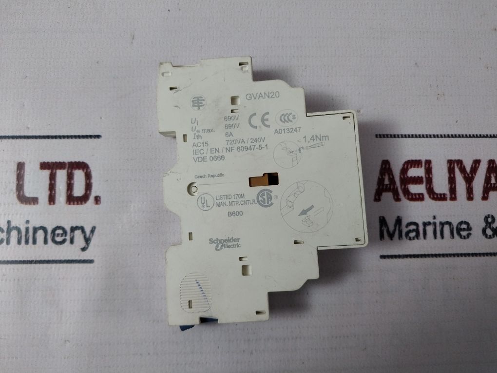 Telemecanique Schneider Electric Gvan20 Auxiliary Contact Block - Image 9