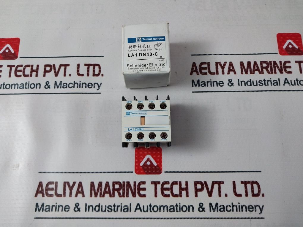 Telemecanique Schneider Electric La1-dn40c Auxiliary Contact Block