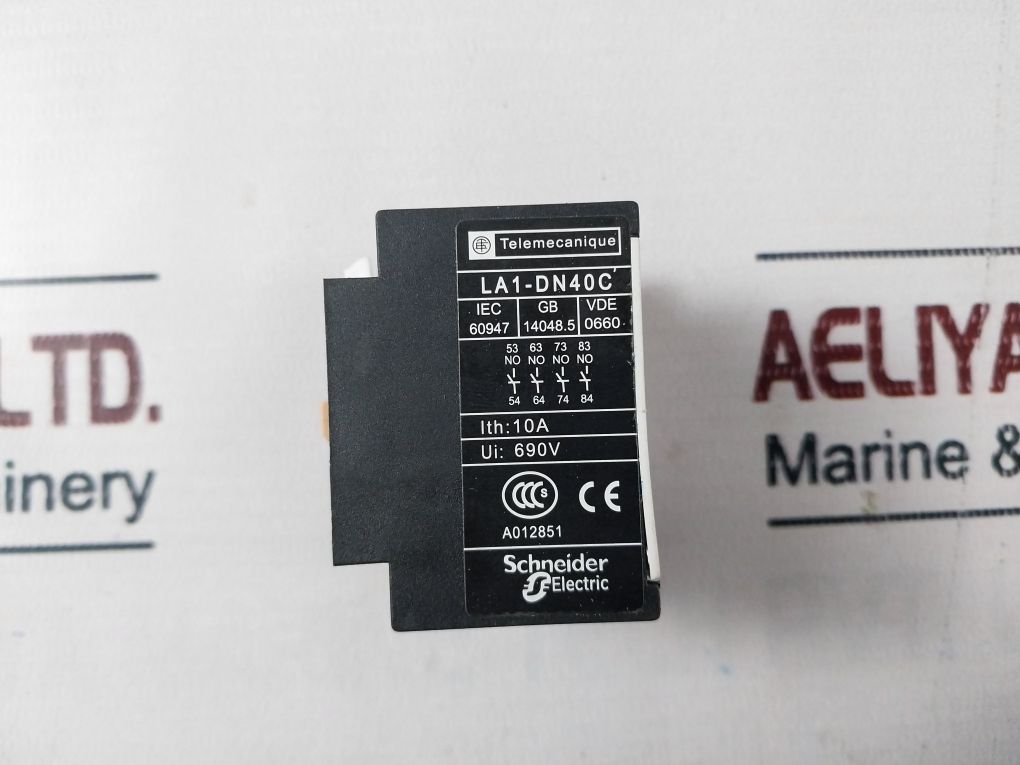 Telemecanique Schneider Electric La1-dn40c Auxiliary Contact Block - Image 8