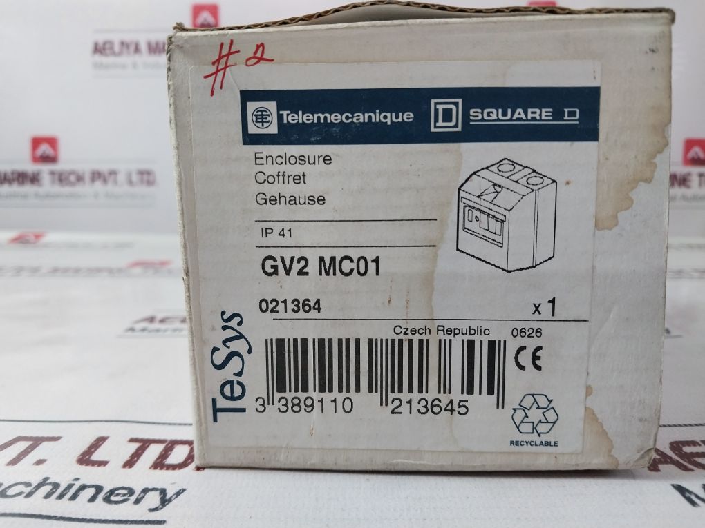 Telemecanique Square D Gv2 Mc01 Circuit Breaker Ip41 - Image 16