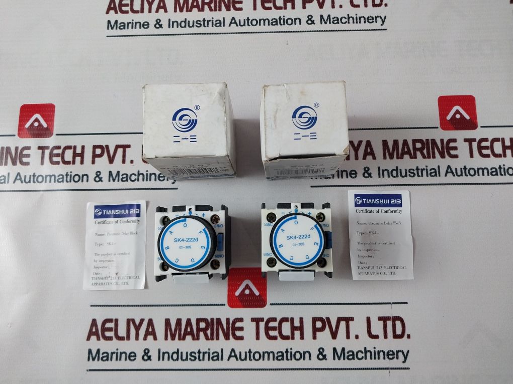 Tianshui 213 Sk4-222d Pneumatic Time Delay Block