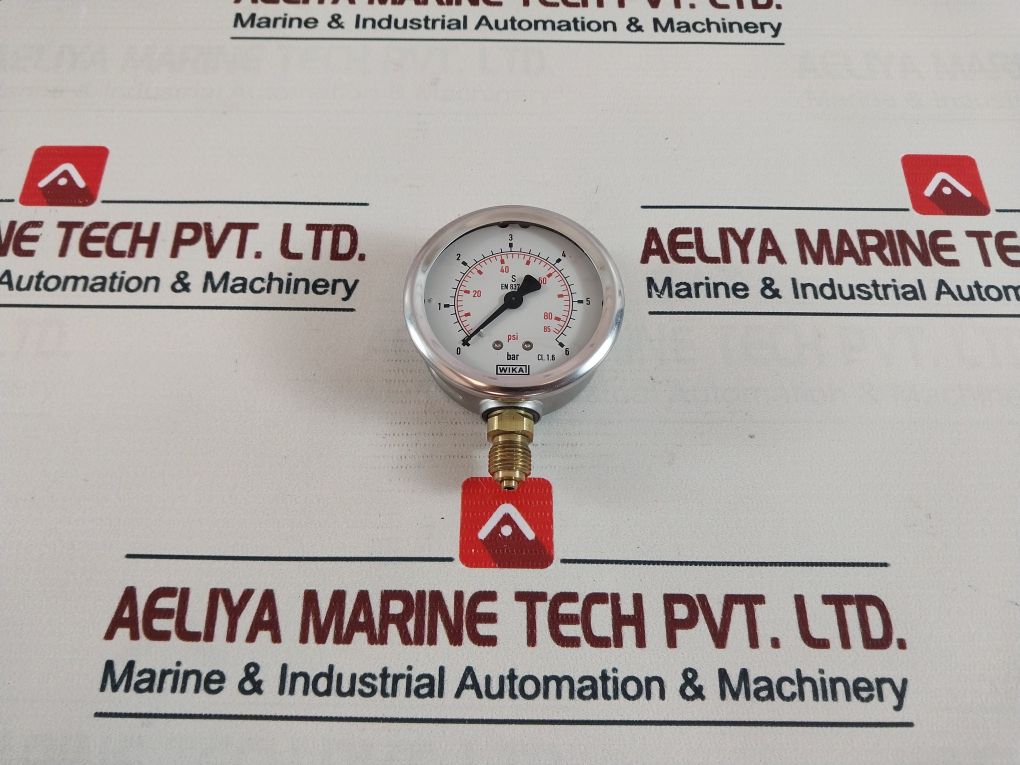 Wika 212.53.063 Pressure Gauge 0-6 Bar - Image 6