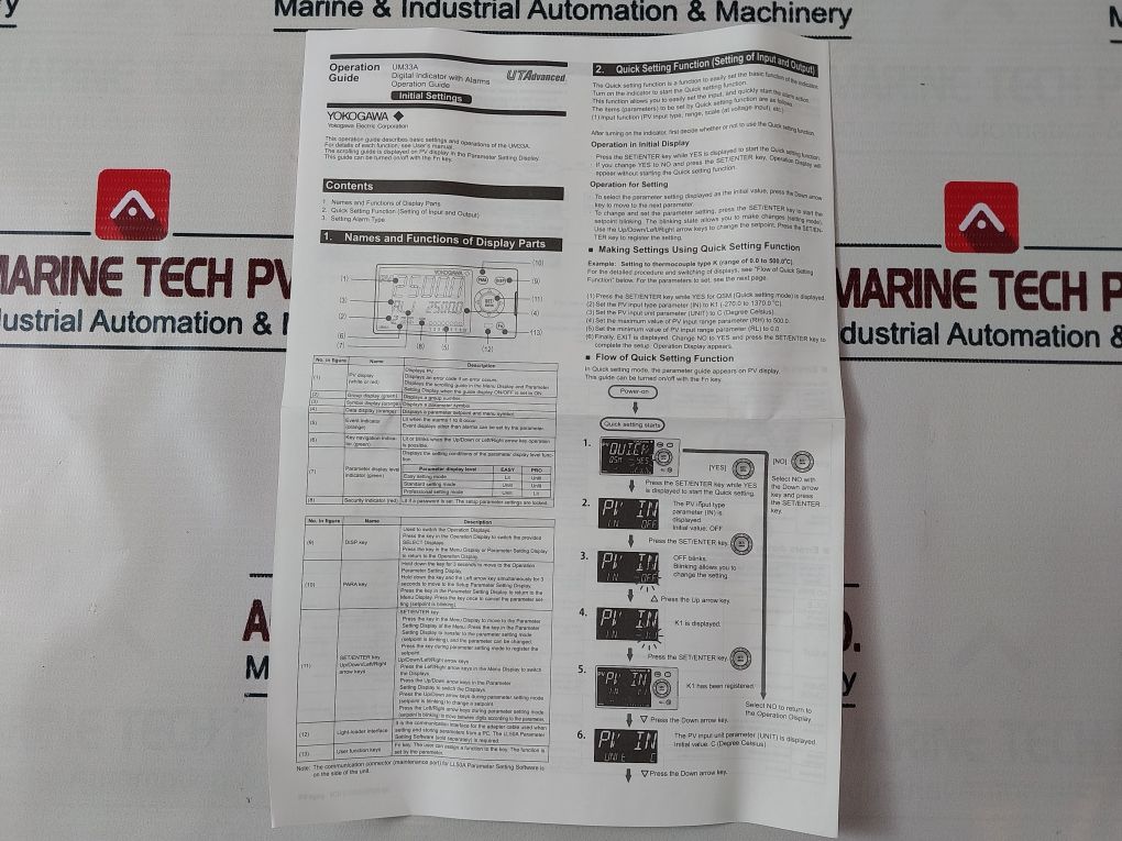 Yokogawa Um33a Digital Indicator - Image 15
