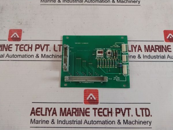 104 643-1 /aw2/c Pcb Card 104 642/aw1c/c