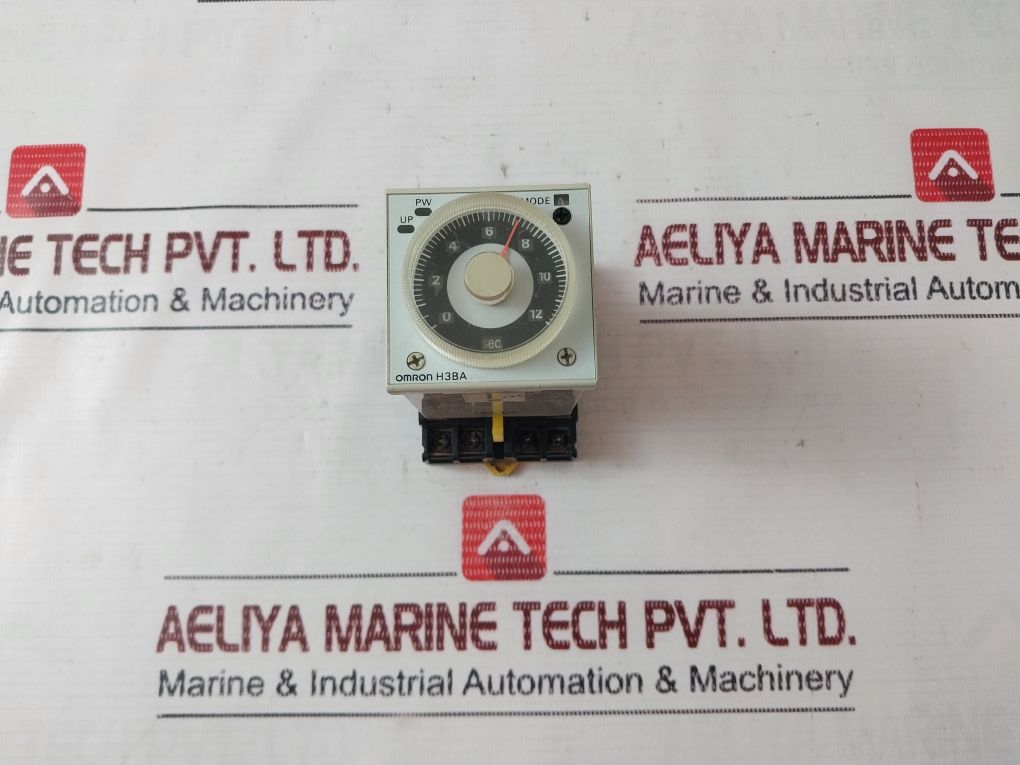 Omron H3ba-n Timer With Base