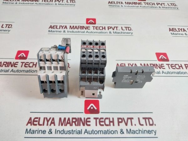 Abb A9 Contactor Auxiliary Contact Block Ca5-10 With Ta25 Du Thermal Overload Relay