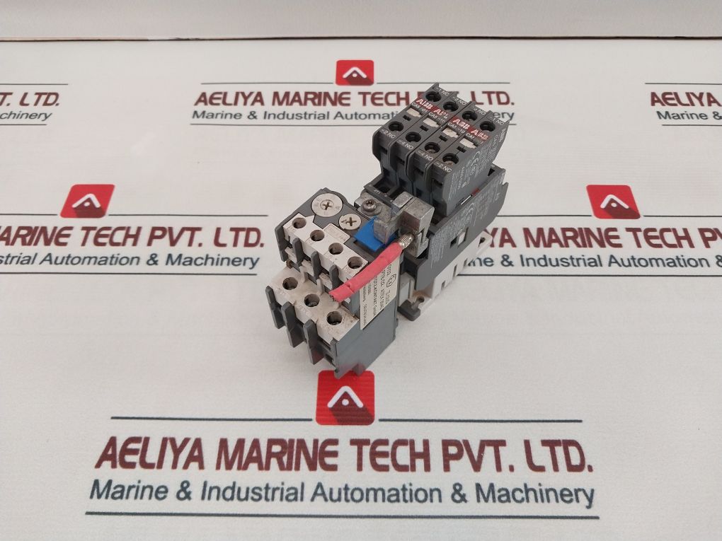 Abb A9 Contactor Auxiliary Contact Block With Ca5-01 With Ta25 Du Thermal Overload Relay - Image 4