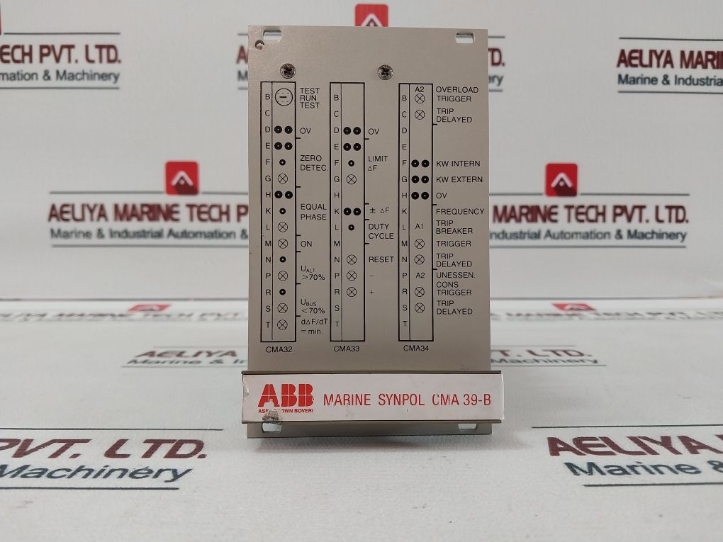 Abb Cma 39b Synchronizer Card Aeliya Marine