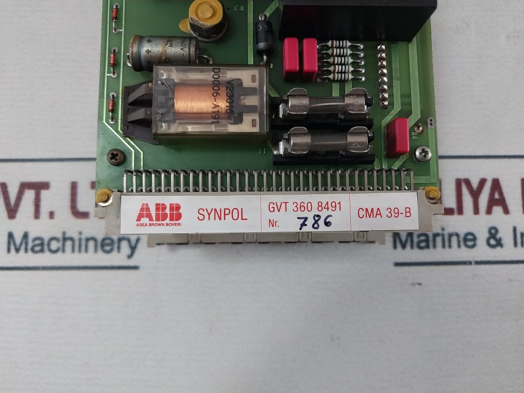 Abb Cma 39-b Synchronizer Card - Image 11