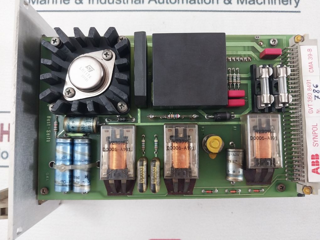 Abb Cma 39-b Synchronizer Card - Image 12