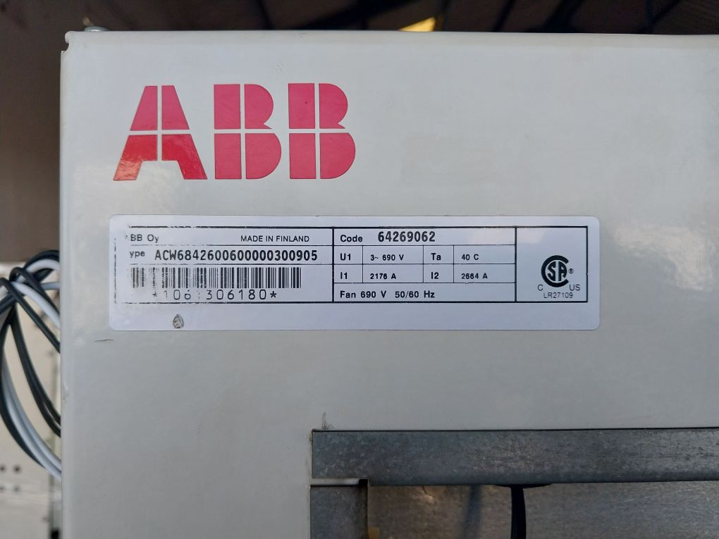 Abb Ziehl-abegg Acw6842600600000300905 Drive - Image 26