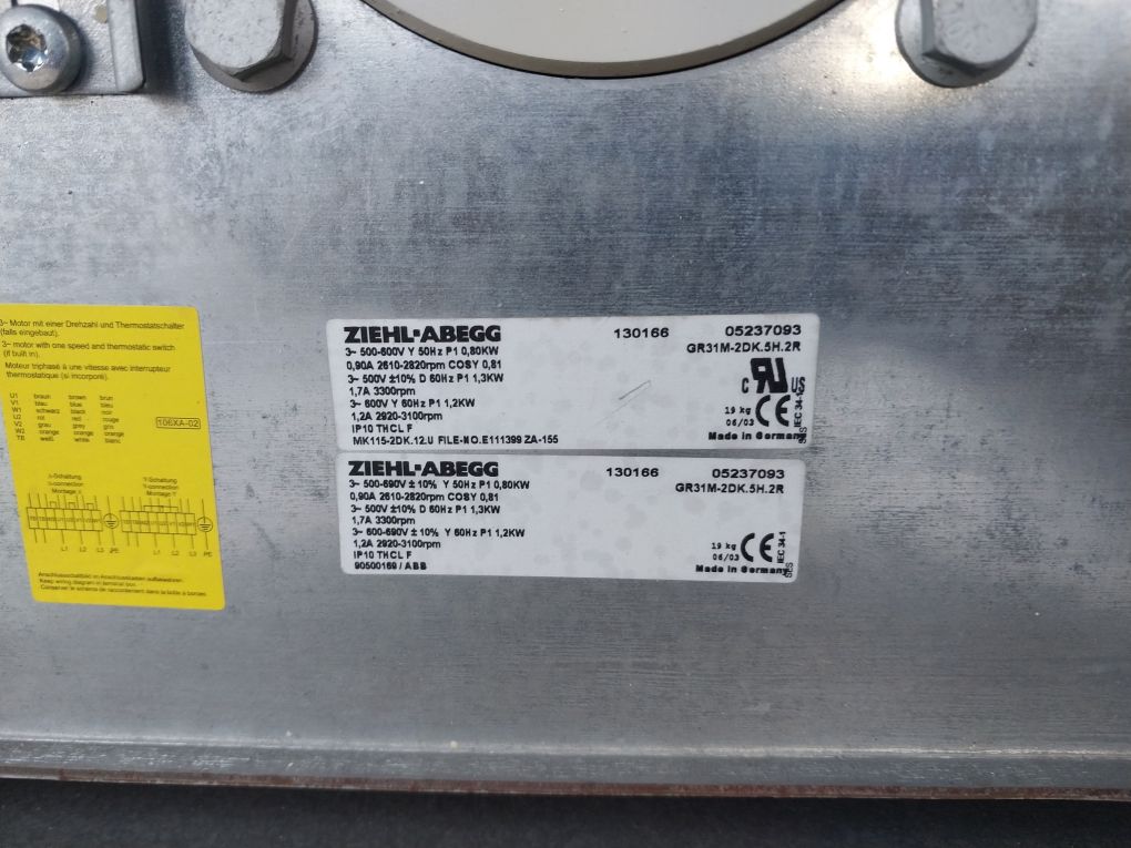 Abb Ziehl-abegg Acw6842600600000300905 Drive - Image 38