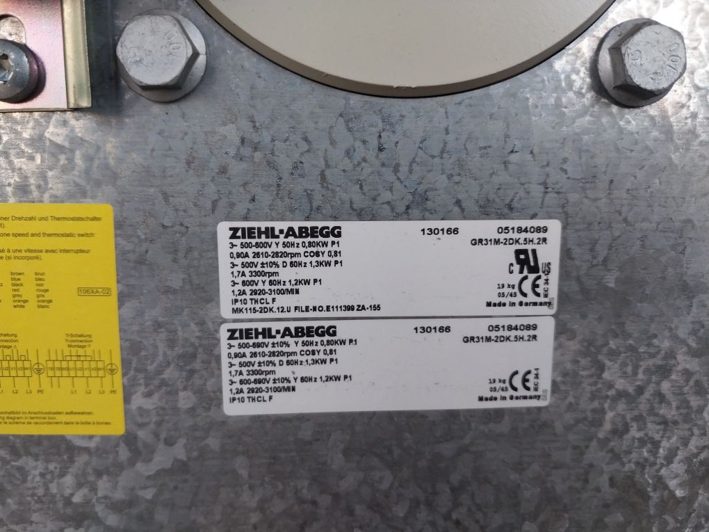 Abb ziehl-abegg Acw6842600600000300905 Drive - Image 36