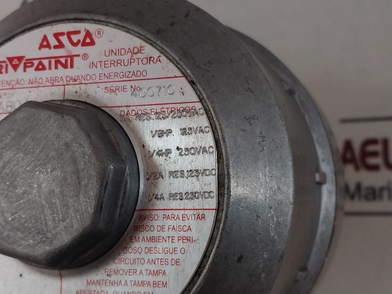 Asco Pb13a80j Pressure Switch Aeliya Marine