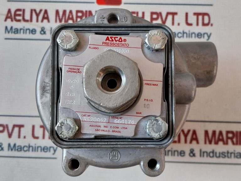 Asco Re20a42 Pressure Switch Unit Aeliya Marine