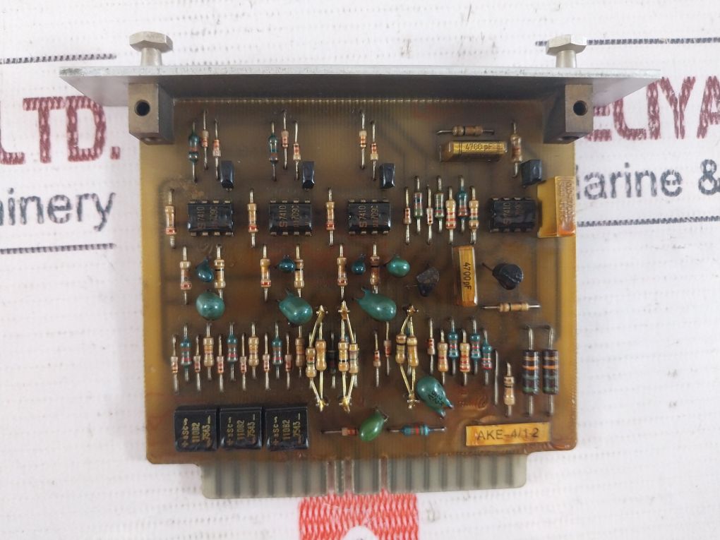 Autronica Ake-4/1-2 Alarm Monitoring System Pc Board - Image 6