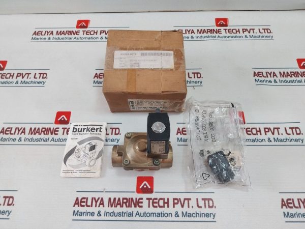 Burkert 5281 A 20,0 Nbr Ms 22-way Solenoid Valve