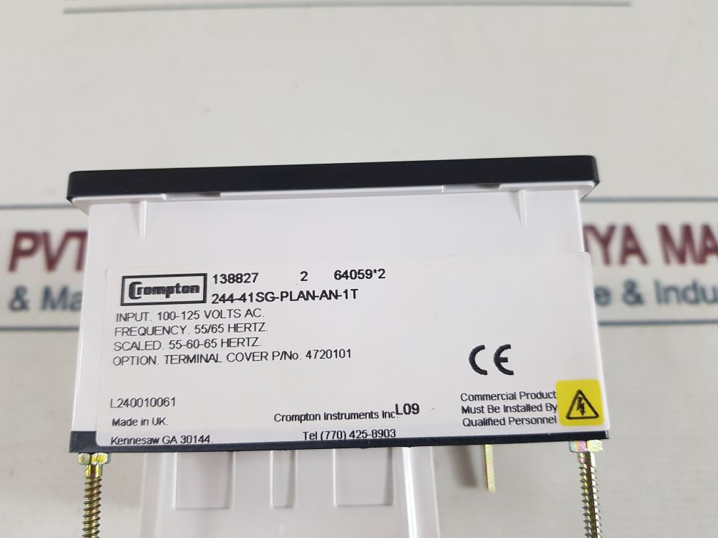 Crompton 244-41sg-plan-an-1t Frequency Meter - Image 8