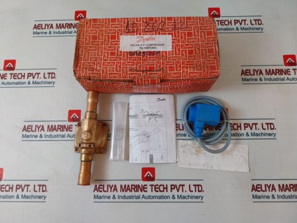 Danfoss Evr 20 Solenoid Valve With 018f6264 Solenoid Coil and Cable