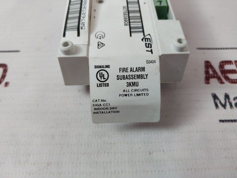 Est Edwards Siga-cc1 Single Input Signal Module 94v - Aeliya Marine