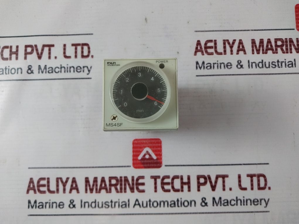 Fuji Electric Ms4sf-ap1nr Super Timer 0-6 Min