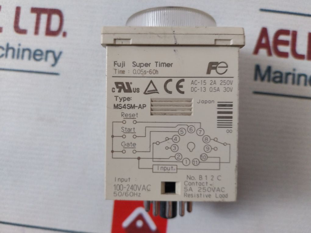 Fuji Electric Ms4sm-ap Super Timer 0-30 Sec - Image 9