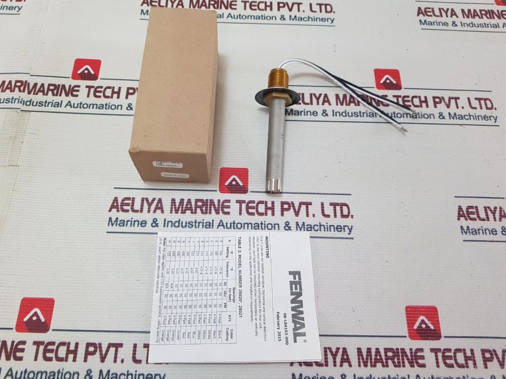 Kiddefenwal 271210 Fire Heat Detector Aeliya Marine