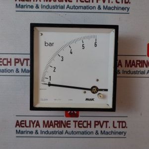 Mak 0-6 Bar Pressure Gauge Meter