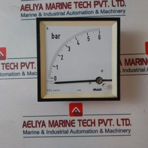 Mak Pq144rs Pressure Gauge Meter 0-6 Bar
