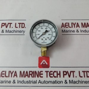 Marsh Clayton Industries 0-100 Psi Pressure Gauge