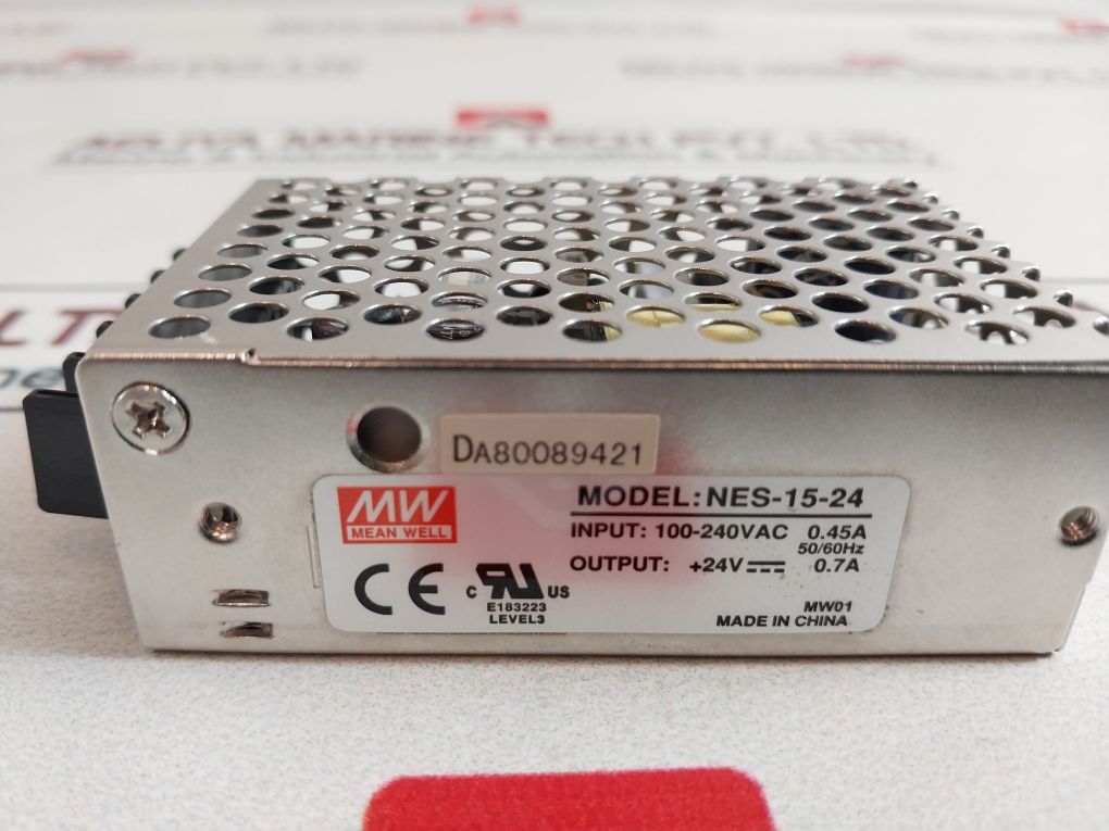 Mean Well Nes-15-24 Power Supply - Aeliya Marine