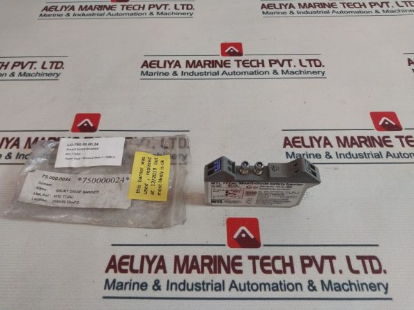 Measurement Technology Mtl 772 Ac Shunt-diode Safety Barrier 22v 300O