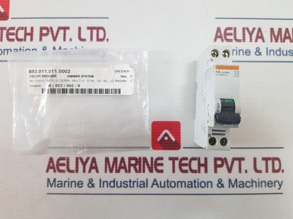 Merlin Gerin Schneider Dt40 Circuit Breaker