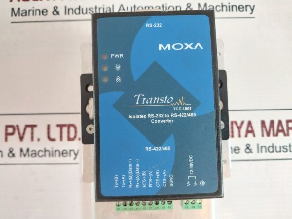 Moxa Tcc-100i Rs-232 To Rs-422/485 Converter - Aeliya Marine