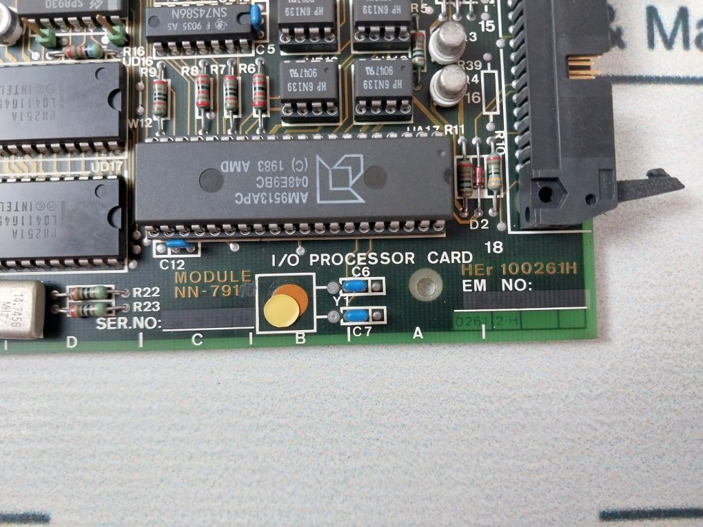 Norcontrol Nn-791 I/o Processor Card - Image 11