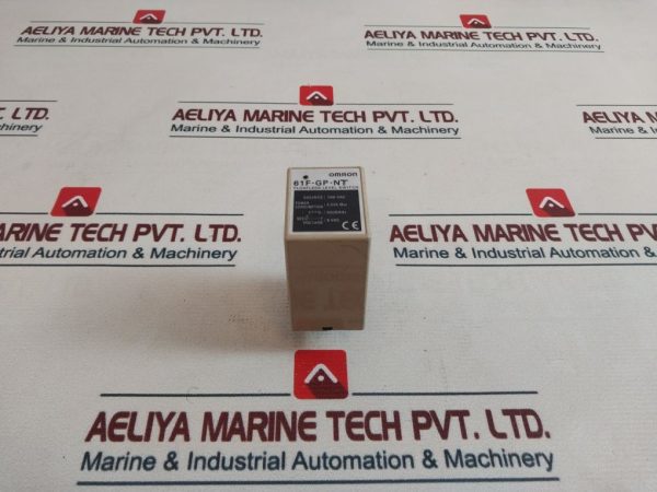 Omron 61f-gp-nt Floatless Level Switch 100 Vac
