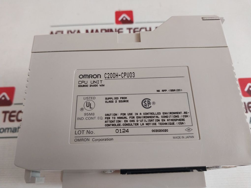 Omron C200h-cpu03 Programmable Controller - Image 9
