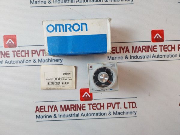 Omron H3bh-8 Power Off Delay Timer 0-10 Sec