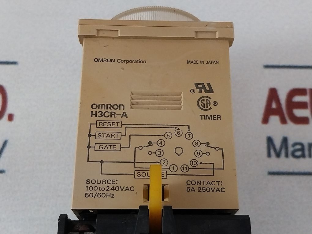 Omron H3cr-a Timer With Base 2257m - Image 10